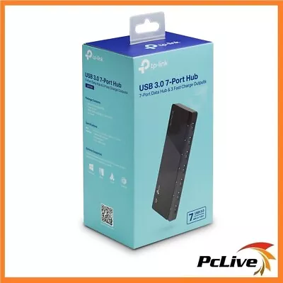 $63.90 • Buy TP-Link UH700 USB 3.0 7-Port Hub Transfer Speeds Up To 5Gbps For PC Mac Linux