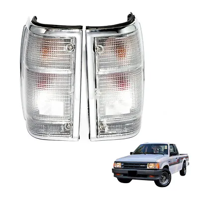 Fit Mazda B Series B2000 B2200 B2500 Proceed Chrome Rear Tail Light Lamp Set New • $95.80