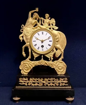  Empire  Au Centaur  Gold Bronze (French Ormolu Clock) Pendulum • $1331.94