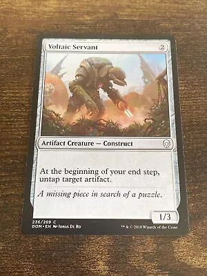 Magic The Gathering MTG Voltaic Servant (236) Dominaria D3477* • $1.46