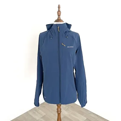 Macpac Mens Mannering Lightweight Zip Up Hooded Jacket Size M New $259 Blue • £92.93
