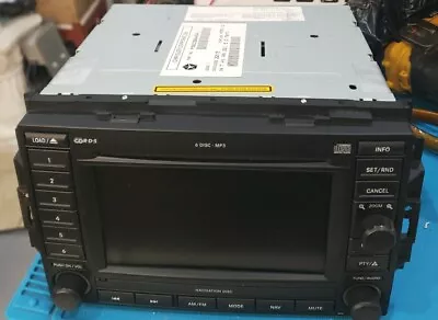 2005-2007 Dodge P56038646AL Jeep CD DVD Player Radio Receiver W/ Navigation • $145