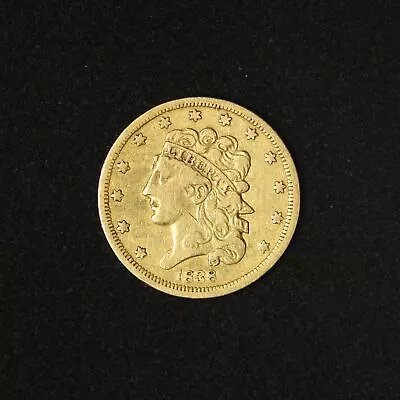 1838 $5 Gold Classic Head Half Eagle Graffiti- Free Shipping USA • $799.99