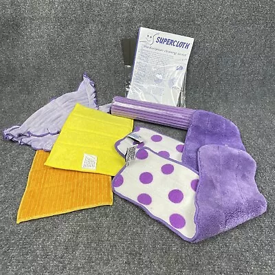 Supercloth Cleaning Cloths  Starfiber Pads Microfiber  Dusting Cleaning Lot Of 9 • $19.89