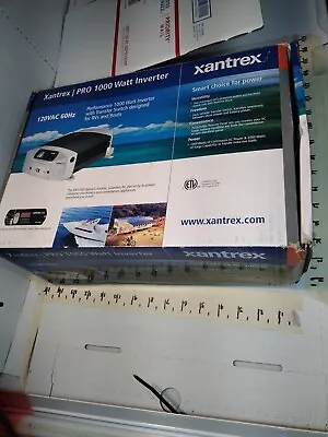 Marine Power Inverter Xantrex PRO XM 1000 INVERTER Boats Or Rv  • $320