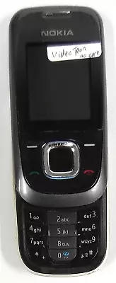 Nokia 2680s Slide - Slate Gray ( Videotron ) Rare GSM Slider Phone - No Back • $21.24