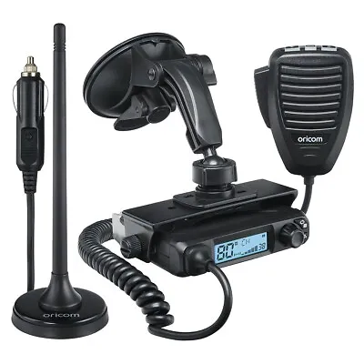 Oricom UHF310PNP Plug And Play 5 Watt UHF CB Radio Pack - Microphone Bracket Kit • $279