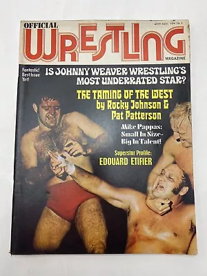 Vintage Wrestling Mag. Nov 1974 COMB SHIP $1 PER MULT • $9.99