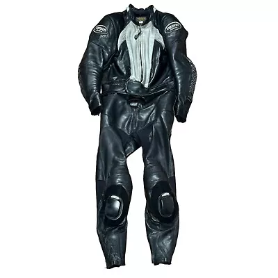 VANSON Leather Motorcycle Racing 2-Pc Suit Jacket & Pants • $799.99