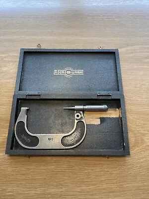 Moore Wright Metric Micrometer In Case Engineer Tool • £14.99