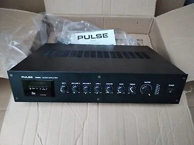 PULSE VM60 RACKMOUNT 100V MIXER - AMPLIFIER #11#k2 • £69.49