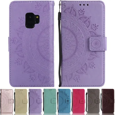 For Samsung S10 S9 S8 A51 A71 A50 A31 A11 Mandala Wallet Leather Flip Case Cover • $13.54