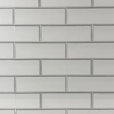 £0.99 • Buy White London Tile Effect Bathroom Shower Wet Wall Panels PVC Cladding Kitchen