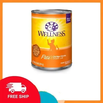 $40.99 • Buy Wellness Complete Health Grain Free Canned Cat Food, Chicken, 3-oz, 24 Pack