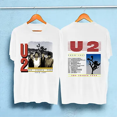 Vintage 80's U2 Joshua Tree 1987 Concert Tour Band Tee T Shirt • $19.99