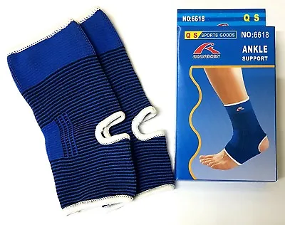 £4.65 • Buy Ankle Support 2 X Sport Gym Sock Running Injury Sprain Compression Strap