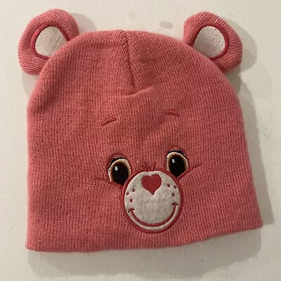 Care Bears Pink Children Kids Beanie Hat - Embroidered  • $18