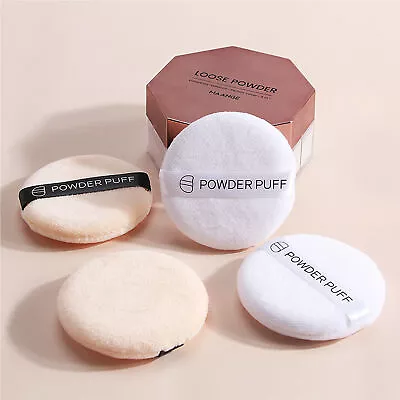 5Pcs Powder Puff Round Shape Soft Cosmetic Puff Makeup Foundation Sponge Beauty • $8.81