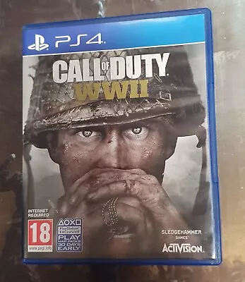 Call Of Duty Wwii Ww2 Ps4 • £5.40