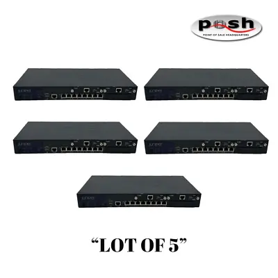  Lot Of 5  Juniper SRX220 8-Port Gigabit Services Gateway Security Appliance • $175