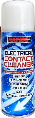 Rapide Electrical Contact Cleaner Remove Grease  Oil & Dirt 200ML • £4.73