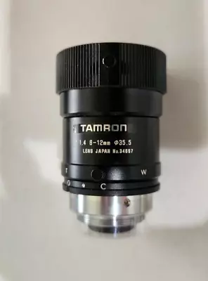 Industrial Machine Vision Lens Tamron 8-12mm 25.5 Mount • $15