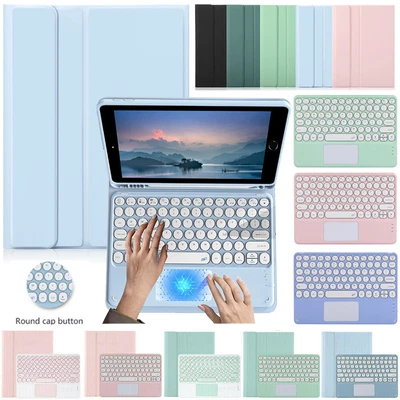 $49.99 • Buy Leather Case With Touchpad Keyboard For IPad 6/7/8/9/10th Gen Air 4th 5th Pro 11