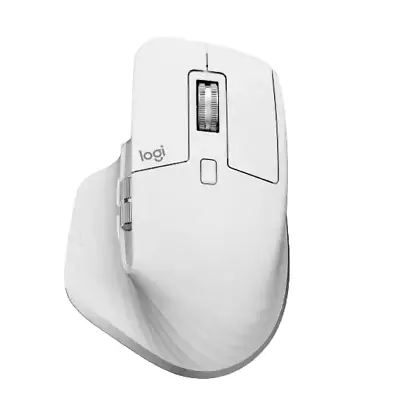 Logitech MX Master 3S Wireless Mouse With Ultra-fast Scrolling - Pale Grey • £74.99