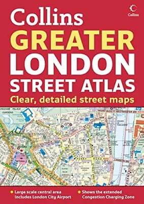 Greater London Street Atlas Collins UK • £8.99