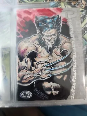 2012 Marvel Premier AP Sketch Wolverine X-Force Benifer Artist Proof 1/1 • $395