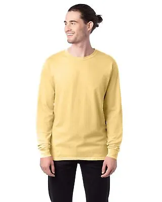 Hanes Men's ComfortSoft Essential-T 100% Cotton Long Sleeve S-3XL T-Shirt R5286 • $13.81