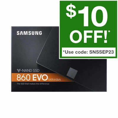$78 • Buy Samsung SSD 240GB 1TB 500GB 2TB 870 EVO 2.5  SATA Internal Solid State Drive  