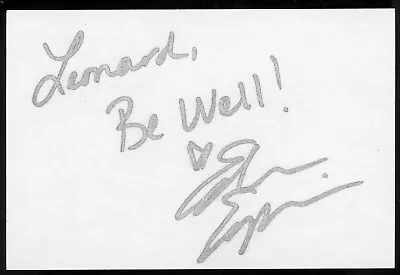 Eden Espinosa Signed Autograph 4x6 Cut American Actress Elphaba For The Broadway • $17.99