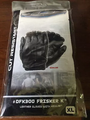 Damascus Protective Gear Dfk300 Xl Law Enforcement Glove Cut Resistant Black • $17.95