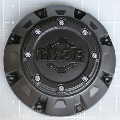 CAP-6C-M14 / Gear Alloy Satin Black With Gloss Black Gear Logo • $57.50