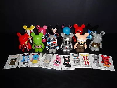 Disney 3  Vinylmation Urban #5 Complete Set Of 12 Figures 3-d Mickey Chaser • $71.99