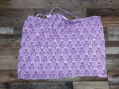 Purple Nursing Or Breastfeeding Cover. Adjustable. Lightweight. Gently Used • $9.16