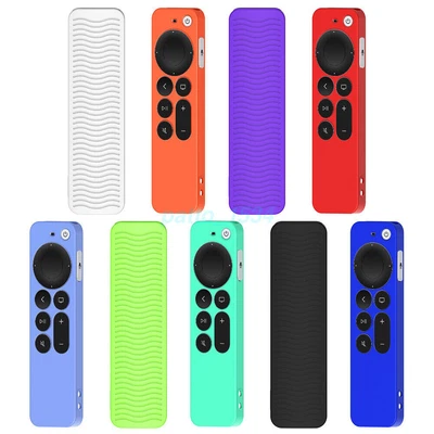 $17.25 • Buy Silicone Case Protective Cover For 2021 Apple TV 4K Siri Remote 2nd Generation