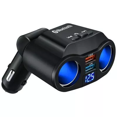 Adapter Car Charger Charger Plug Car Cigarette Lighter 2 Way Dual Adapter • $15.63