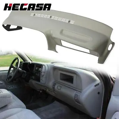 HECASA Molded Dash Cover For 97 98 99 Chevrolet GMC SUVs & 97-00 Trucks In Grey • $92.79