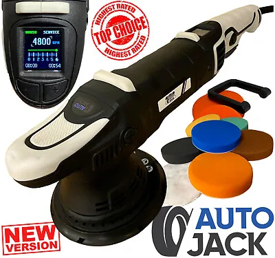 150mm DA Car Polisher Digital LCD Display Dual Action Buffer Waxing  Autojack  • $126.28