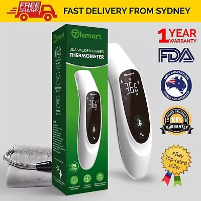 Digital Forehead Ear Thermometer Non-Touch For Children Baby & Parents ARTG TGA • $39