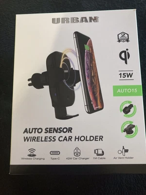 $30 • Buy QI Wireless Charger For Vehicle QI Intelligent Auto Sensor Brand New Unopened