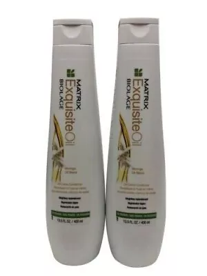 Matrix Biolage Exquisite Oil Conditioner 13.5oz (pack Of 2)  ~ NEW • $44.99