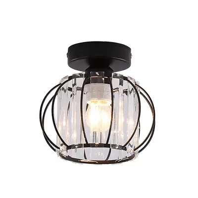 Crystal Chandelier Aisle Hallway Light Flush Mount Modern Ceiling Fixtures E27 • $16.79