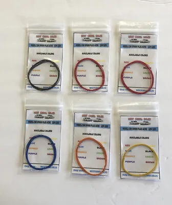 6 Spark Plug Wire Sets For 1/24 1/25 Scale Model Car 5 Feet Each • $18