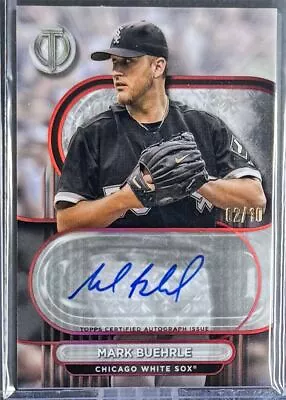 2024 Topps Tribute Red Auto 2/10 Mark Buehrle #TA-MB Chicago White Sox • $216.53