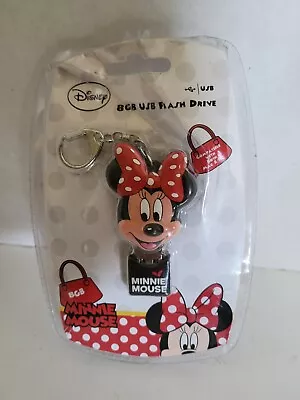 Disney - USB Flash Drive - Minnie Mouse - 8GB - New Sealed! Free Shipping! • $17.99