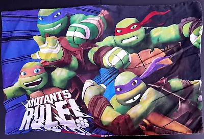 Tmnt: Nickelodeon 2015 Viacom. / Single Bed Quilt Cover & Pillowcase - Vgc. • $23.81