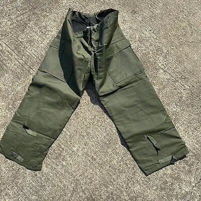 Vintage Army Military Suit Chemical Protective Cargo Pants Trousers Men’s Small • $24.76